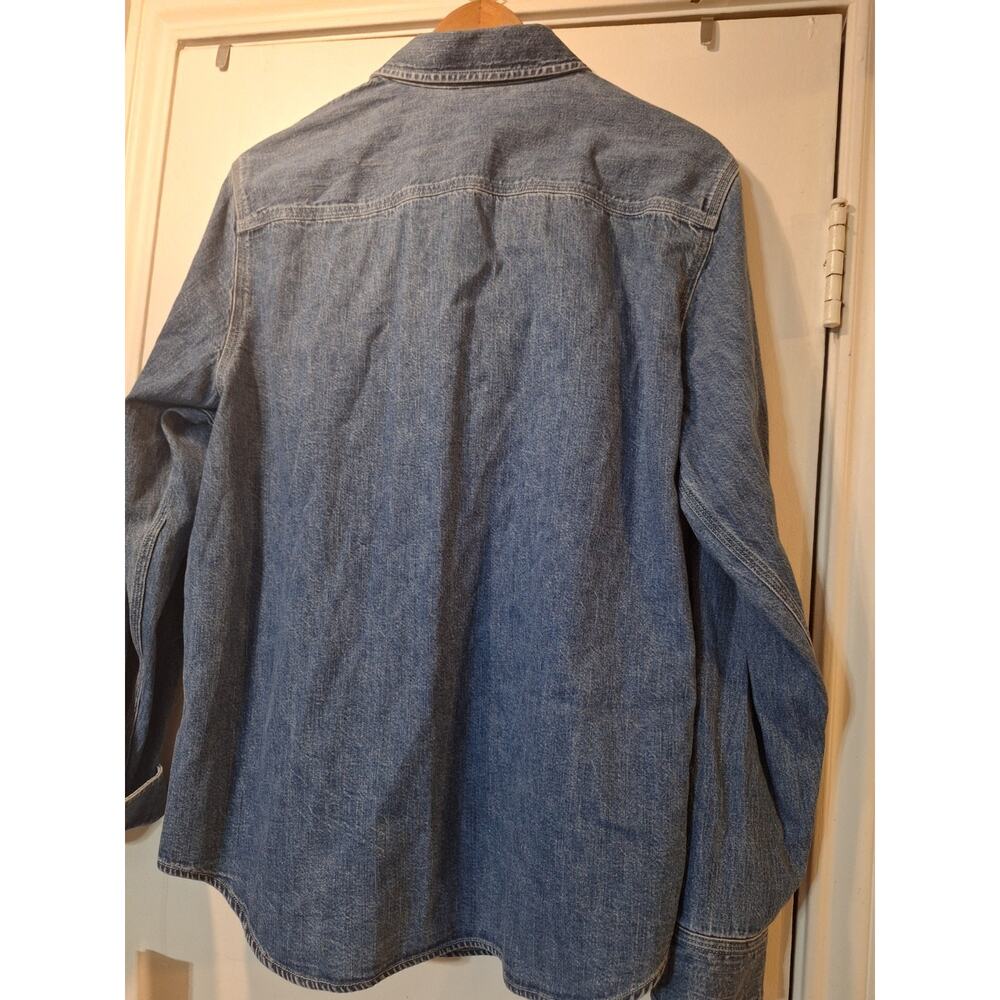 VTG Lauren Jeans Co Ralph Lauren Denim Button Down Shirt L NWT - Picture 14 of 16